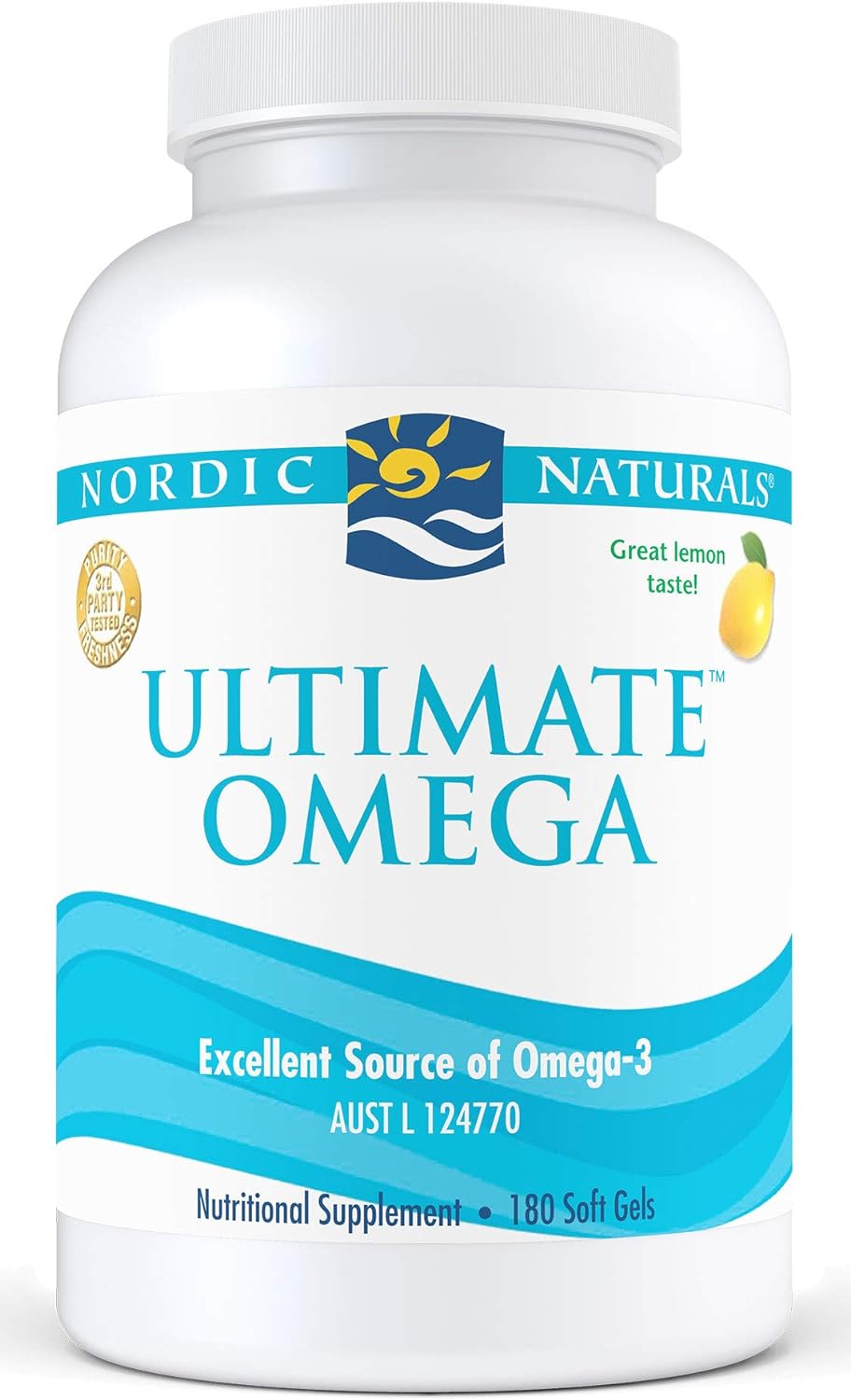 NORDIC NATURALS Ultimate Omega 180 Tablets