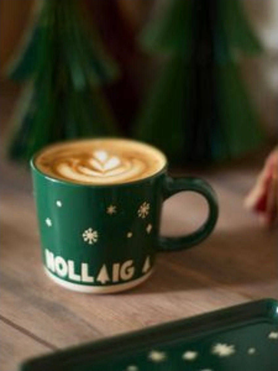 Irish Green Nollaig Mug