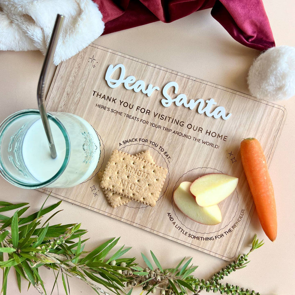 Santa Snack Tray