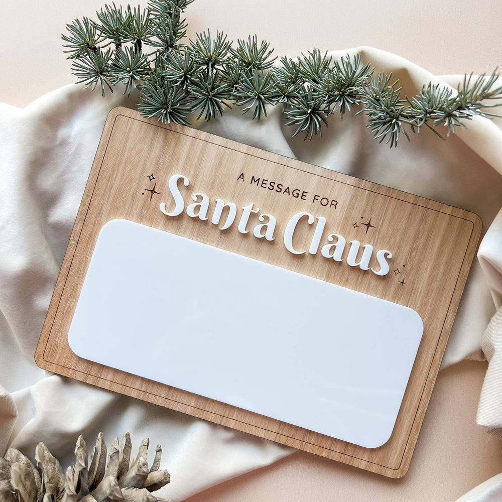 A Message to Santa Board