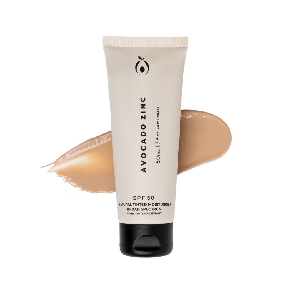 AVOCADO SPF 50 TINTED MOISTURISER-LIGHT
